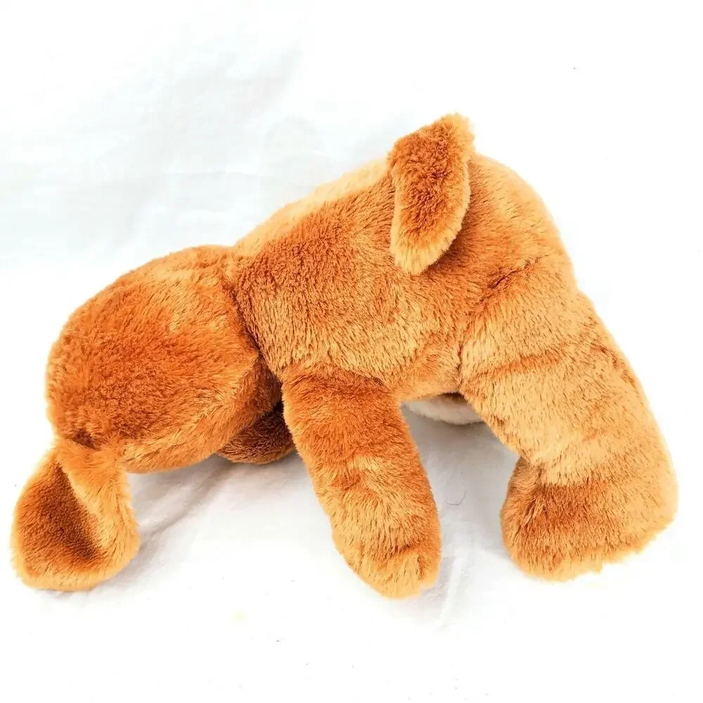 Build a Bear Sound Plush Dog Light Brown Puppy Doll with White on One Eye Barks